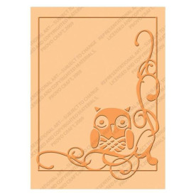 Папка для тиснения Owl Flourish от компании Cuttlebug