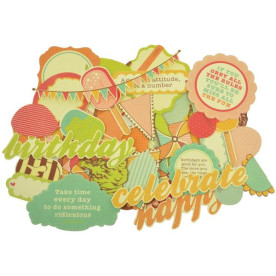 Набор высечек Save The Date Kaisercraft, 55 шт