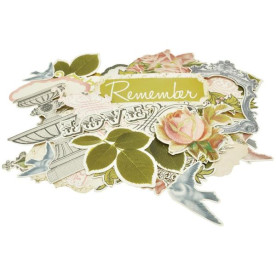 Набор высечек The Lake House от Kaisercraft, 52 шт