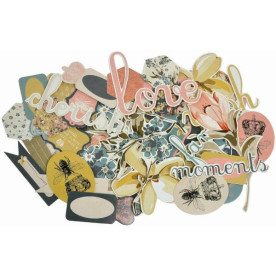 Набор высечек Forget-Me-Not от Kaisercraft, 50 шт