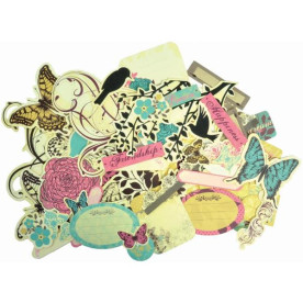 Набір вирубування Botanical Odyssey від Kaisercraft, 50 шт