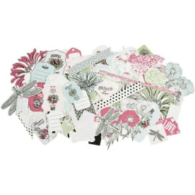 Набор высечек Lavendar Haze от Kaisercraft, 50 шт