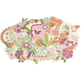 Набор высечек Summer Breeze от Kaisercraft, 50 шт