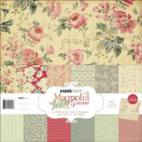 Набор бумаги Magnolia Grove 30х30 см 12 листов от Kaisercraft