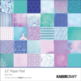 Набор бумаги Fairy Tales 30х30 см 30 листов от Kaisercraft