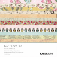 Набір паперу Needle and Thread 16х16 см 40 аркушів від Kaisercraft
