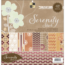 Набір паперу Serenity Stack 30х30 см 24 листа від DCWV