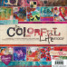 Набір паперу Colorful Lifestack 20х20 см 24 листа від DCWV