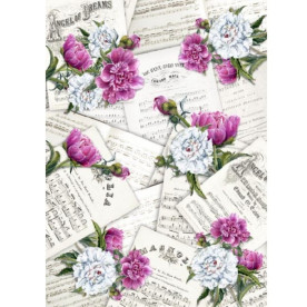 Декупажна карта "Фортепіанний концерт" 44х31 см від компанії Cheap Art