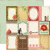 Двосторонній папір Journaling Cards Garden Flowers 30х30 см від компанії Echo Park