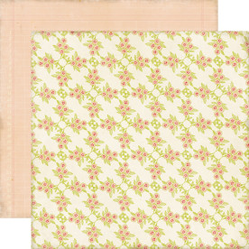 Двосторонній папір Flower Vine 30х30 см від компанії Echo Park