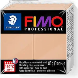 Пластика Professional, Цвет бежевый, 85г, Fimo
