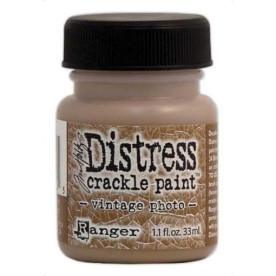 Фарба-кракелюр Vintage Photo від Tim Holtz
