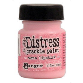 Краска-кракелюр Worn Lipstick от Tim Holtz