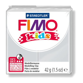 Пластика Fimo kids, Сіра світла, 42г, Fimo