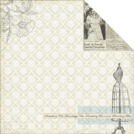 Двосторонній папір для скрапбукінгу Social Profile 30х30 см від 7 Gypsies