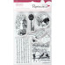 Набор резиновых штампов Bird Print, Papermania, 9 шт