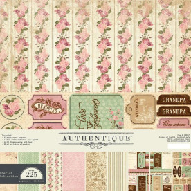 Набір для скрапбукінгу Cherish 30х30 см від Authentique Paper
