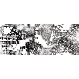 Акриловый штамп Grunge 13х5 см, Kaisercraft