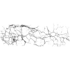 Акриловий штамп Crackle 13х5 см, Kaisercraft