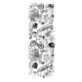 Акриловий штамп Retro 13х5 см, Kaisercraft