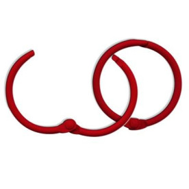 Набір великих кілець Binding Rings: Large - Red від 7gypsies