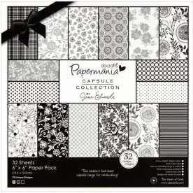 Набір паперу Bexley 15х15 см 32 листа від Papermania