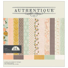 Набір паперу Grace Bundle 20х20 см 12 аркушів від Authentique Paper