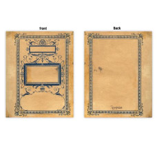 Обложка для мини-альбома Book Cover - Victoria 14х18 см от 7gypsies