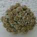 Набір 10 декоративних трояндочок Light Mocha, 10 мм