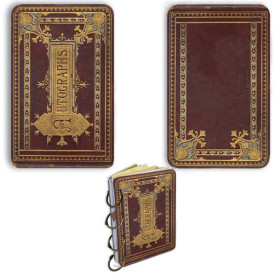 Обложка для мини-альбома Book Cover - Autograph 12х18 см от 7gypsies