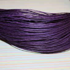 Вощений шнур фіолетового кольору, 5 м