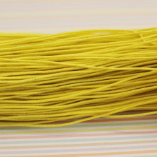 Круглый резиновый шнур желтого цвета, 1 м