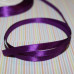 Атласна стрічка фіолетового кольору, довжина 1 м, ширина 6 мм