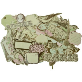 Набір вирубування Bonjour від компанії Kaisercraft, 50 шт