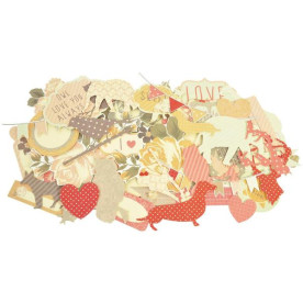 Набор высечек Sweet Pea от компании Kaisercraft, 50 шт