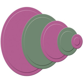 Набор ножей для вырезания Classic Oval Small, 5 шт. от Spellbinders