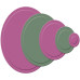Набор ножей для вырезания Classic Oval Small, 5 шт. от Spellbinders