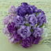 Набор 5 диких розочек в Purple/Lilac/White, 30 мм