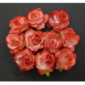 Набір 5 диких трояндочок Strawberry Red, 30 мм