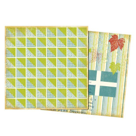 Двосторонній папір для скрапбукінгу Mykonos: Paros від 7gypsies