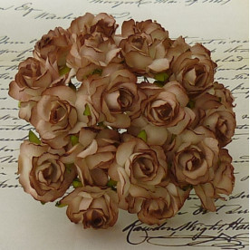 Набор 5 диких розочек Brown, 30 мм