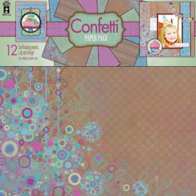 Набір паперу Confetti Playground 30х30 см 6 листів від Hot Off The Press