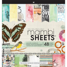 Набор бумаги Mixed Media 30х30 см 24 листа от Me and My Big Ideas