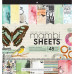 Набір паперу Mixed Media 30х30 см 24 листа від Me and My Big Ideas