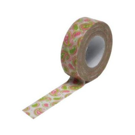 Бумажный скотч Paisley Girl 9 м, 15 мм от компании Queen and Co
