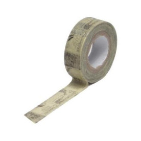 Бумажный скотч Vintage Labels 9 м, 15 мм от компании Queen and Co