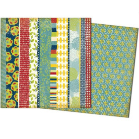 Двусторонняя бумага для скрапбукинга Mykonos: Apollo от 7gypsies