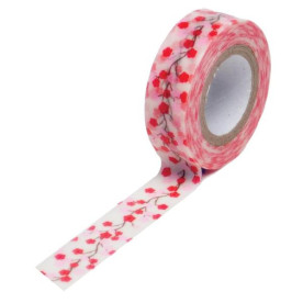 Бумажный скотч Cherry Blossom 9 м, 15 мм от компании Queen and Co