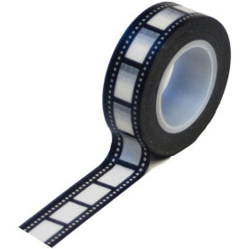 Паперовий скотч Film Strip 9 м, 15 мм від компанії Queen and Co